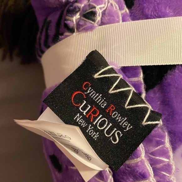 🧙♀️CYNTHIA ROWLEY CURIOUS KIDS WITCH FRIEND & HALLOWEEN THROW - Picture 7 of 9